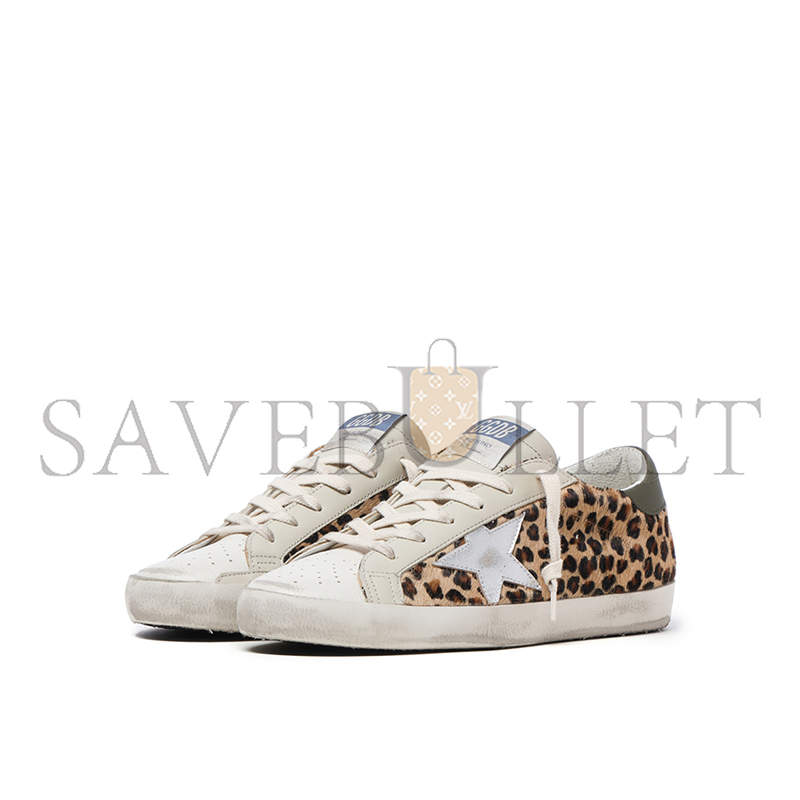 g01den G003e s*per-star leopard-print leather sneakers 9gxsn1782703nbwz